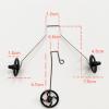 DYNWAVE RC Craft Landing Gear Set Airplane Wheels DIY Model Aircraft Electric Model Aircraft Landing Gear Accessories view 2