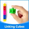 Odoorgames 100 Pcs Math Linking Cubes with 384 Cartoon Stickers view 4