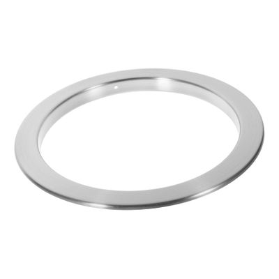 Anneome Built Countertop Waste Chute Grommet Stainless Steel Round Slim Design for Kitchen Trash Bin Lid