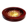 GeRRiT Roulette Sets Red Mahogany Turntable 18in Casino Grade Roulette Wheel with Double-Zero Layout Deluxe Roulette Games for at-Home Game Night Party Games view 1