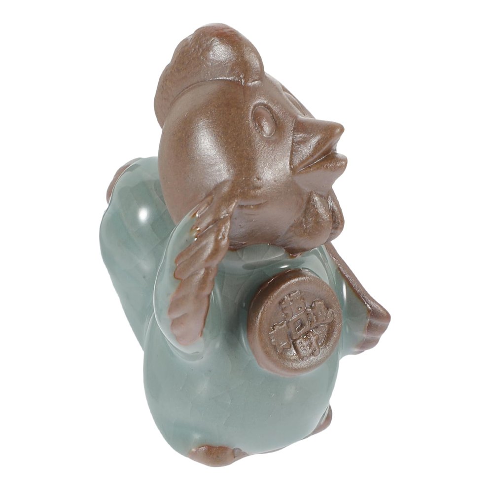 LABRIMP Tea Pets Boys and Girls Toy Ceramic Tea Pet for Home Decor Table Adornment
