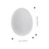 FONDOTIN 20pcs Plastic Pigeon Eggs for Hatching Fake Bird Eggs Decorative Nest Prop for Breeding view 3