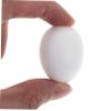 FONDOTIN 20pcs Plastic Pigeon Eggs for Hatching Fake Bird Eggs Decorative Nest Prop for Breeding view 4