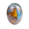 Easter Eggs Lava Dragon Eggs with Glowing Base Ornament, Crystal Clear Resin Dragon Eggs, 3D Dragon Eggs with Dragon Inside Fire Pocket Dragon Keepsake Tabletop Ornament (Blue) view 4