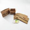 compactini Miniature DIY Set Shipping Boxes Sets 5P(Unfolded) with Shipping Labels 1:12 Scale Models Dollhouse Accessory Box Miniature (FX) view 1