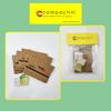 compactini Miniature DIY Set Shipping Boxes Sets 5P(Unfolded) with Shipping Labels 1:12 Scale Models Dollhouse Accessory Box Miniature (FX) view 2