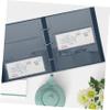 ToysCentral Basics 1 Banknote Loose Leaf Coin Banknote Protective Pouch Stamp Collecting Book Currency Collection Album Pages Bill Collection Book Pages Currency Album Universal PVC Collection Bag, 1081X54H22 view 3