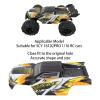 1/16 RC Car Body Shell for SCY 16101PRO PVC Car Spare Parts Assembly Accessory view 3