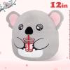 12" Koala Plush Stuffed Animals Plushie Original Sleepy Boba Koala Squishy Pillow Holiday Birthday Gift for Kids Girls Boys Girlfriends view 2