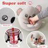 12" Koala Plush Stuffed Animals Plushie Original Sleepy Boba Koala Squishy Pillow Holiday Birthday Gift for Kids Girls Boys Girlfriends view 3