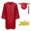 Misscom Shiny Preschool Kindergarten Graduation Cap Gown Set for Kids With 2025 2026 Tassels Charms view 2