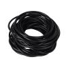 30 Pieces Black Silicone Jelly Bracelets Nonluminous Stretchy 80s Mixed Gummy Silicone Wristbands Hair Ties for Women Adults Party Accessories(Black) view 1