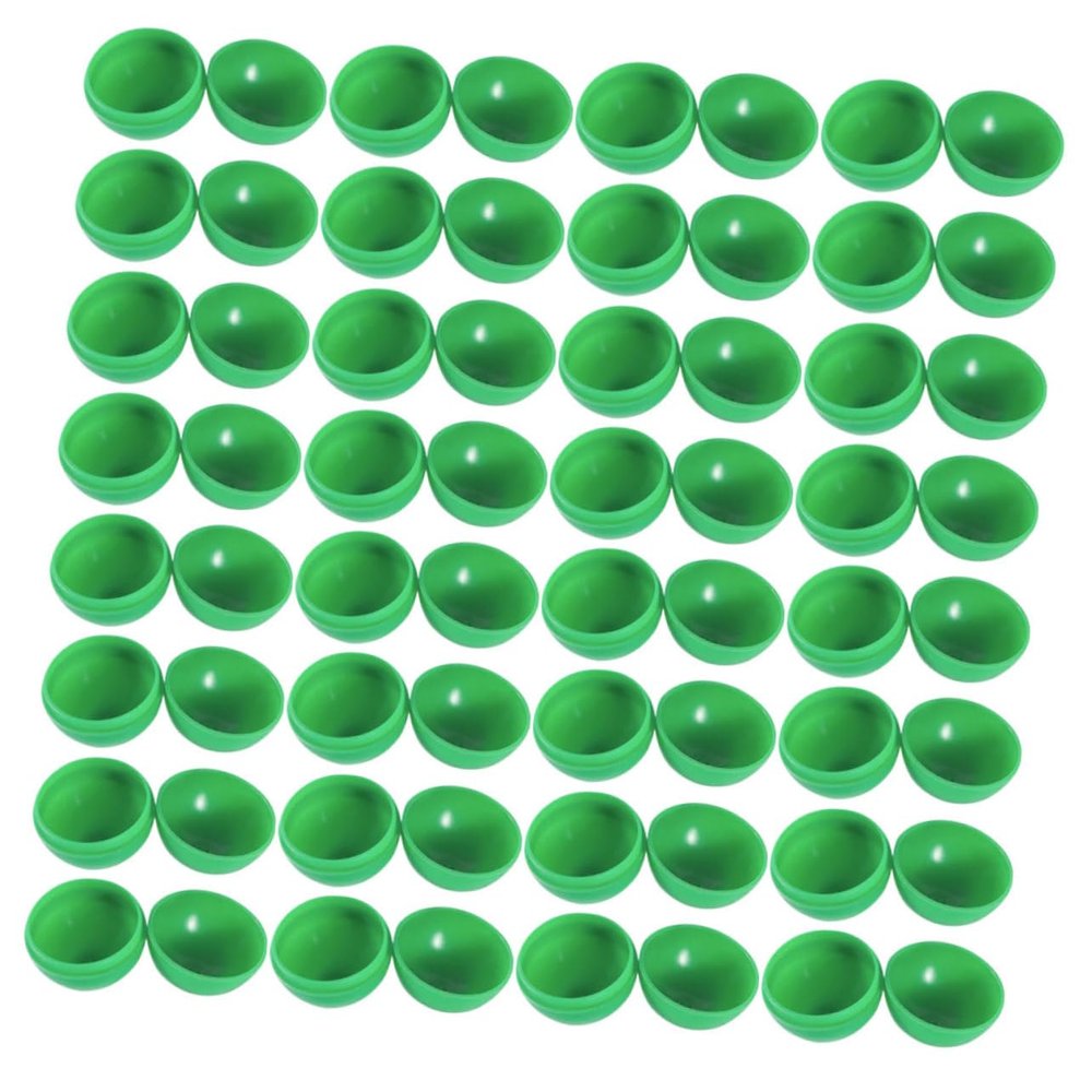 CHILDWEET 50pcs Lottery Balls Openable Plastic Balls for Parties Events Games Shower Games Bright Colors and Lightweight Design
