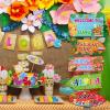 20 Pieces Luau Party Decorations Hawaiian Party Welcome Sign Summer Tropical Party Direction Signs for Fiesta Hawaiian Luau Tiki Themed Birthday Wedding Party Supplies with 2 Sheet Stickers view 2