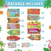 20 Pieces Luau Party Decorations Hawaiian Party Welcome Sign Summer Tropical Party Direction Signs for Fiesta Hawaiian Luau Tiki Themed Birthday Wedding Party Supplies with 2 Sheet Stickers view 4