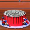 108 Pcs Balls Cake Topper DIY Cupcake Insert Foam Balloons for Cake Baking Wedding Anniversary Birthday Decoration(Blue, Red, Black,Multi Sizes) view 3