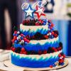 108 Pcs Balls Cake Topper DIY Cupcake Insert Foam Balloons for Cake Baking Wedding Anniversary Birthday Decoration(Blue, Red, Black,Multi Sizes) view 4