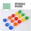 Ciieeo 100pcs Openable Lottery Game Props for Raffles Parties Events Reusable Easy to Find for Celebrations Game Fun Decorations view 3