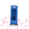 1pc Telephone Booth Bank Creative Saving Pot for Boys and Girls Delicate Tinplate Money Jar for Organizing and view 3