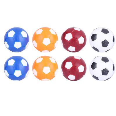 8PCS Table Soccer Foosballs Replacement Balls, Multicolor 36mm Foosball Tabletop Game Ball, Foosball Accessory Replacements for Home Recreation Room Foosball Table