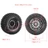 Lifehead RC UDR Sand and snow tiresSuitable for TRAXXAS 1/7 UDR 85086-4 / 135mm OD High Performance Desert Off-Road Truck Tires view 2