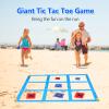 CWLAKON Outdoor Giant Tic Tac Toe Bean Bag Toss Games for Kids Adults Family, Large Outside Lawn Yard Backyard Carnival Field Day Game, Birthday Party Family Reunion Games Playground Fitness Equipment view 3
