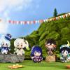 GENSHIN IMPACT Themed Series Finger Puppet Keychain- Raiden Shogun view 3