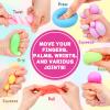 12 Pack Slow Rising Stress Ball,Stress Balls for Kids Adults,Stretchy Fidget Toys for Stress Relief,Hand Therapy Sensory Squishy Ball, Squishy Toys for Kids, Classroom Prize Box Party Favors view 3