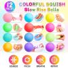 12 Pack Slow Rising Stress Ball,Stress Balls for Kids Adults,Stretchy Fidget Toys for Stress Relief,Hand Therapy Sensory Squishy Ball, Squishy Toys for Kids, Classroom Prize Box Party Favors view 4