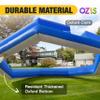 OZIS 20FT Inflatable Gaga Ball Pit with Built-in Blower, Portable Gagaball Court for Indoor/Outdoor Sports, Family Activities Easy to Setup (Blue) view 3