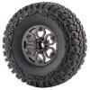 1.9" Aluminum Beadlock Wheel Rims 4PCS Carbon Fiber for 1/10 RC Crawler TRX4 Axial Capra SCX10 VS4-10 Gen8 Upgraded Carbon Fiber 1.9 Beadlock Wheel Rims view 4