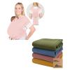 Keababies Baby Wraps Carrier, D-Lite Baby Wrap and 4-Pack Muslin Swaddle Blankets for Baby Boys, Girls - Easy-Wearing, Adjustable Baby Sling Carrier Newborn to Toddler - Organic Baby Blankets view 1