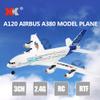 Hylukon RC Plane, XK A380 A120 RC Model Airplanes, 3CH 2.4GHz Remote Control Airplane, EPP Fixed-Wing RC Aircraft RTF Toy for Teens and Adults view 2
