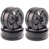 1.9" Aluminum Beadlock Wheel Rims 4PCS Carbon Fiber for 1/10 RC Crawler TRX4 Axial Capra SCX10 VS4-10 Gen8 Upgraded Carbon Fiber 1.9 Beadlock Wheel Rims view 1