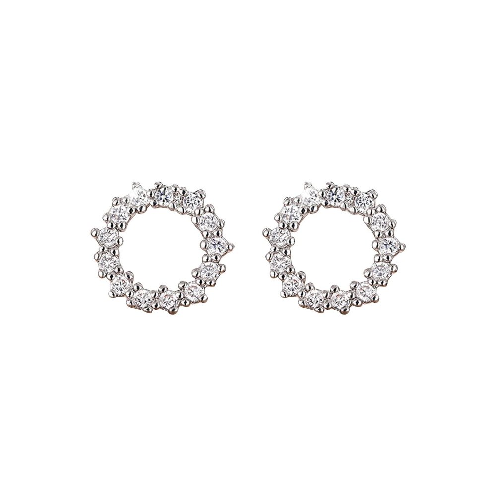 BTAKANPP New Years Earrings 2022 Korean Exquisite Earrings High End Simple Hollow Earrings Earring Studs Pack (Gold, One Size)