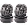 1.9" Aluminum Beadlock Wheel Rims 4PCS Carbon Fiber for 1/10 RC Crawler TRX4 Axial Capra SCX10 VS4-10 Gen8 Upgraded Carbon Fiber 1.9 Beadlock Wheel Rims view 1