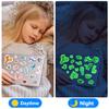 Fish Water Bottle Stickers for Kids Glow in The Dark, 149 PCS Vinyl Waterproof Stickers Pack for Laptop Skateboard Phone Case, Cute Colorful Ocean Decals for Teens view 3