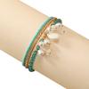 BTAKANPP Men's Watch Cases Set Rice Beads Elastic Beaded Combination Bracelet Set Casual Jewelry for Women (C, One Size), OdujF8w8a view 1