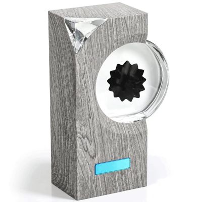 Ferrofluid Sound Visualizer, Symbiote in a Bottle, Steam Toy Symbiote in a Bottle, Dancing Ferrofluid Speaker Mate Music Lamp, Ferrofluid Magnetic Liquid Display Desk Toy, Computer Office Desktop Deco
