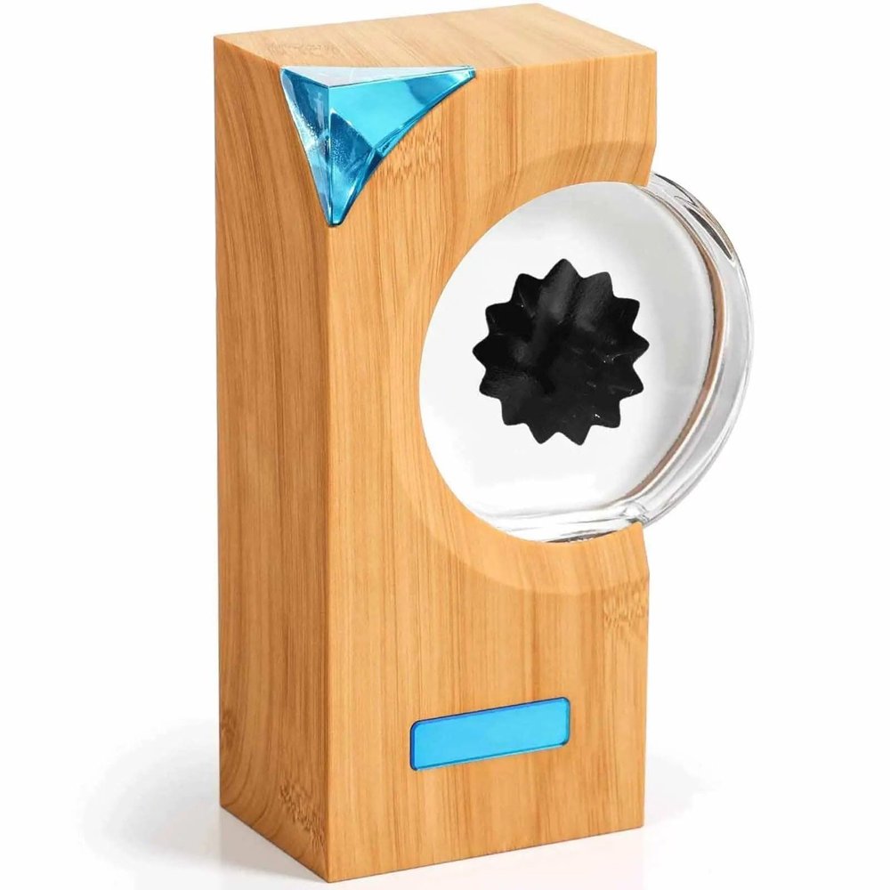 Ferrofluid Sound Visualizer, Symbiote in a Bottle, Steam Toy Symbiote in a Bottle, Dancing Ferrofluid Speaker Mate Music Lamp, Ferrofluid Magnetic Liquid Display Desk Toy, Computer Office Desktop Deco