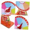 Alipis 1set Prize Wheel Stand Reusable Lottery for Parties Raffles and Events Interactive Game Prop Compact Design for Easy Storage and Fun Activities view 4