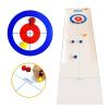 atcdfuw Foldable Mini Curling Table Curling Ball Tabletop Curling Game For Kid Adult Family School Travel Tabletop Culing Game Desk Games For Office For Adults view 4
