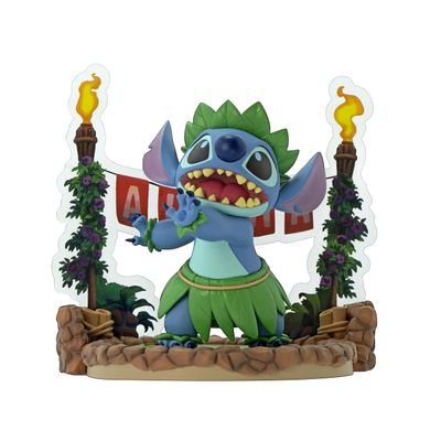 ABYstyle Studio  Disney Stitch Hula Dance Figurine  Official Product  Premium Statue  High Quality Finishes  Collectible Coin