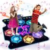 TERRAMUS Upgraded Dance Mat Toys for 3-12 Year Old Girls Boys, Electronic Light-up Dance Pad with Wireless Bluetooth 8-Buttons 9 Levels, Dancing Mat for Kids Music Game Xmas Birthday Gifts Toddler view 1
