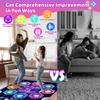 TERRAMUS Upgraded Dance Mat Toys for 3-12 Year Old Girls Boys, Electronic Light-up Dance Pad with Wireless Bluetooth 8-Buttons 9 Levels, Dancing Mat for Kids Music Game Xmas Birthday Gifts Toddler view 3