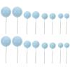 20pcs Balloons Cake Picks Cupcake Toppers for Birthday Parties Unique Decorative Ornaments for Cakes Desserts Events view 1