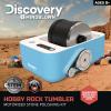 Discovery Rock Tumbler Deluxe Set  Stone Polishing Kit with Rocks, 4 Grits, Gem Case| STEM Science Project Kit for Kids & Beginners| Cool Toy for Boys & Girls Ages 8+ view 2