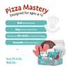 Tovla Jr. Ultimate Real Pizza Cooking Kit for Kids  Fun DIY Baking Set, STEM Activity for Ages 4+, Visual Learning Pizza Tools, Great Gift for Young Chefs view 4