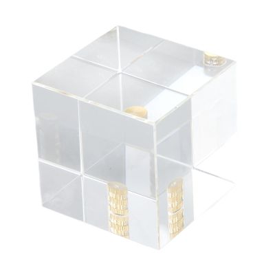50mm Glass Cube Prism, Photography Prism with 1/4 Thread, Best Gift, for Photographer Accessories,Effect Maker