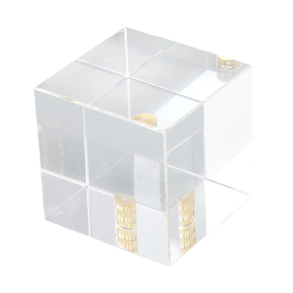 50mm Glass Cube Prism, Photography Prism with 1/4 Thread, Best Gift, for Photographer Accessories,Effect Maker